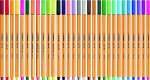 Ручка капилярная STABILO Point 88 пластик.корп., 0.4мм, оранжевая неон   /88/054*92499