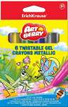 Мелки гелевые 6 цв. Е.К. Artberry Twist на вод.основе, металлик АКЦИЯ (-50%)   /34926*89753