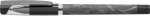 Ручка шар. E.K. Ultra Glide FIRE BALL STICK цв.корп., рез.держ., мет.нак.,0.7мм, черн.   /34974*89070