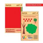 Фоамиран ЭКСМО 5л 5 цв. 20*28см., "Paper Art.Яркие аппликации" 1мм. самокл.   /НЦСФ55291*56624