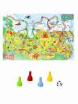 Игра наст. Животный мир России РЫЖИЙ КОТ макси (ходилка)   /ИН-7394*61700