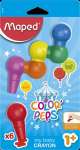 Мелки пластиковые 6 цв. Maped "COLOR'PEPS BABY" фигурные   /863106*52283