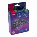 Плетение из бисера и пайеток Дерево счастья "Бонсай" LORI   /Дер-021*67847