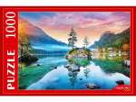 Пазлы 1000 эл. Рыжий кот "Германия. Озеро Хинтерзее"   /ШТП1000-2011*93477