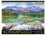Пазлы 1000 эл. Рыжий кот Konigspuzzle "Германия.Озеро Айбзее"   /ГИК1000-0639*50551