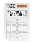 Калькулятор SKAINER 8 разр., цветной, футляр типа бумажник асс.   /SK-108*76430