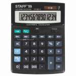Калькулятор STAFF STF-888-14 дв.питание, 14 разр. черный   /250182*12141