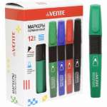 Маркер перманентный deVENTE 3 мм пулевидный, зеленый   /5043325*62565