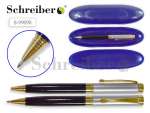 Ручка шарик. Schreiber метал. в пластик. футляре   /S99098*85993