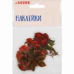 Наклейки deVENTE "Red flowers" от 2*6см до 5*6см, ПВХ, 20 диз. асс   /8002222*12826