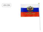 Флаг РФ на палочке из пластика 14*21 ASMAR, KLERK   /AR-10149,183168*70080
