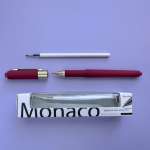 Ручка подар. BRUNO VISCONTI "Monaco" 0.5мм, шар., + стержень в карт.футляре асс.   /20-0125*42954