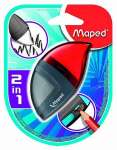 Точилка пласт. Maped 1 отв. "SHAKKY" с контейн., декор.   /034014/25*94033