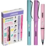 Карандаш черногр. deVENTE "Perpetum. Pastel" након. спец.сплав ., асс. с/л   /5020304*77530