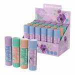 Клей карандаш 13 г ERICH KRAUSE Pastel Bloom   /60498/24*93298