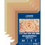 Фоамиран deVENTE 5л 5 цв. А4 толщ. 1мм асс.   /8112401-10*8526