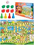 Игра наст. Домик для кота РЫЖИЙ КОТ (ходилка)   /ИНЗ-3082*51396