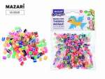 Бусины для термомозайки Mazari двухцвет 5*5мм, 500шт, 8 цв. микс   /М-9849*79119