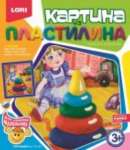 Картина из пластилина "Пирамидка" LORI   /Пк-001*85048