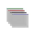 Папка на молнии А6 E.K. TRAVEL ZIP, прозр.(удлин.) 235*105,230*70мм  50328,50335,50341,54063-64 и др   /44421.44422,47075-76,55092*68279