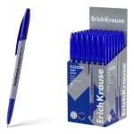 Ручка шар. E.K. Super Glide Technology Slender Stick Grey 0,7мм, синяя   /63083*25579