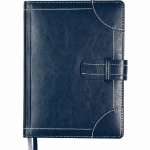 Ежедневник А-5 Альфа-тренд 176л 2026г Болонья иск.кожа, блинт.тиснение, хлястик асс.   /310161-64*81007