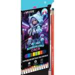 Карандаши цветные 12 цв. deVENTE  2М пластик., к/к асс.   /5022314,5022544,51*11043