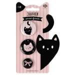 Значки 3шт. ФЕНИКС "Розовые коты"   /71105*81742