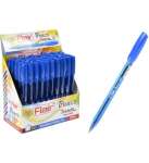 Ручка шар. Mazari "Капибара"  0,7 мм, син.  с проектором   /М-15602*25578