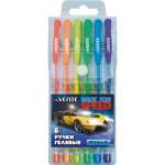 Набор гелевых ручек 6 цв. deVENTE "Hit Glitter" с блестками   /5051376*85774