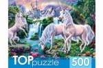 Пазлы 500 эл. Рыжий кот Топpuzzle Тигр у водопада   /ШТП500-8717*45250