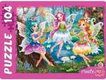Пазлы 104 эл. 330*240 Рыжий кот Магические феи   /П104-3195*41455