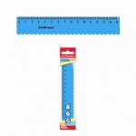 Линейка пласт. 15 см E.K. волнист. край асс.   /57810-11,61760-66*76818