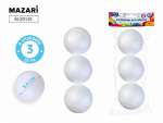 Фигуры из пенопласта Mazari "Шары" d=58 мм, 3шт.   /V-20145*71086