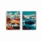 Записная книжка А6 SVETOCH 120л  спир., тв..обл., асс.   /01589-98*66269