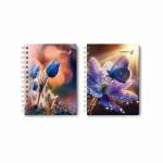 Записная книжка А6 SVETOCH 80л  спир., тв..обл.   /01579-87*86225