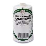 Нитки для прощива документов 170 ЛШ.1000 м+ игла (бобина 1 шт. и игла 1 шт)   /ЛШ-1000-170 бел*59361