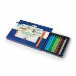 Мелки восковые 18 цв. SILWERHOF "Монстрики" к/к   /1830304*90853