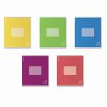 Тетрадь 12л. линия ПОЛИГРАФИКА блок 80г/м2 асс.   /60547*61345