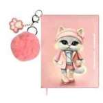 Дневник  Феникс элит.перепл., иск.кожа, 1-11кл поролон, брелок из иск.меха   /68675*61332