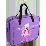 Папка  для тетрадей deVENTE А4 на молнии с ручками, текстиль асс.   /8054396-97,8057302-16 и др*47775