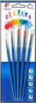Набор кистей 5 шт Луч "Классика цвета" (синтетика кр.№1,3,5 пл.6,8)   /33С 2182-08*65075
