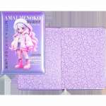 Записная книжка В6 deVENTE 80л иск. кожа "Amai Menoko" кл., поролон, цв.печать   /2252605-606*89813