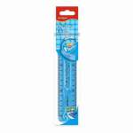 Линейка пласт. 15 см KEYROAD Flexible двустор.европодвес   /KR971663*52514