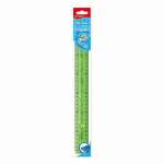 Линейка пласт. 30 см KEYROAD Flexible двустор.европодвес   /KR971665*86605